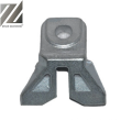 Inversión de cera perdida Casting de acero de acero de acero de acero Libro mayor para accesorios de construcción accesorios de trabajo de desembocadura de precisión